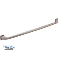 Griff Mansel LA 320 mm, Breite 355 mm, Aluminium Edelstahl Effekt dunkel