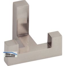 Mantelhaken Coats Breite 52 mm, H�he 40 mm, Zinkdruckguss Edelstahl Effekt