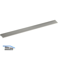 Griff Aine LA 320 mm, Breite 340 mm, Aluminium matt nickel lackiert