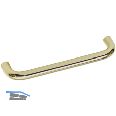 Griff Sulis � 10 mm, LA 192 mm, Breite 202 mm, Stahl vermessingt