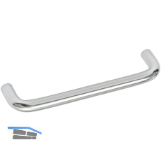 Griff Sulis � 10 mm, LA 192 mm, Breite 202 mm, Stahl verchromt poliert