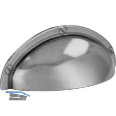 Muschelgriff Junit Breite 85 mm, H�he 31 mm, Zinkdruckguss altsilber