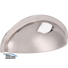 Muschelgriff Junit Breite 85 mm, H�he 31 mm, Zinkdruckguss nickel gl�nzend