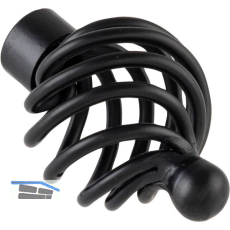 Knopf Cage � 34 mm, Tiefe 50 mm, Stahl schwarz matt