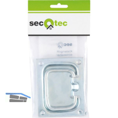 SECOTEC Kistengriffe zum Einlassen 80X100 mm verzinkt SB-1 PE