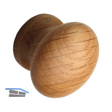 SECOTEC M�belknopf 35 mm Eiche lackiert SB-1