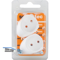 SECOTEC Schrankrohrlager rund 25 mm Kunststoff wei� SB-2 BL2