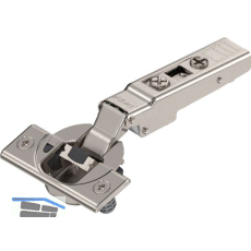 BLUM CLIP top BLUMOTION Spezial Scharnier 110�, gerade mit Feder, Einpressen