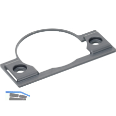 BLUM CLIP top BLUMOTION Topf-Distanzplatte 1,5mm, Kunststoff staubgrau