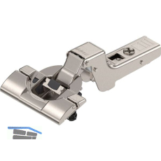 BLUM CLIP top BLUMOTION M�bel Scharnier 110�, 18mm gekr�pft mit Feder, INSERTA