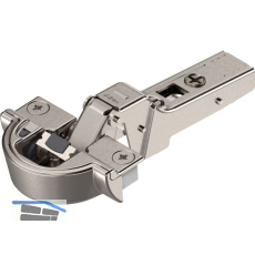 BLUM CLIP top BLUMOTION Alurahmenscharnier 95�, 9,5mm gekr�pft Feder, Schrauben
