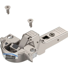 BLUM CLIP top BLUMOTION Alurahmenscharnier 95�, 18 mm gekr�pft Feder, Schrauben