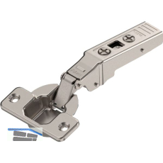 BLUM CLIP top Winkelscharnier 15� III, max. aufschlagend ohne Feder, Schrauben