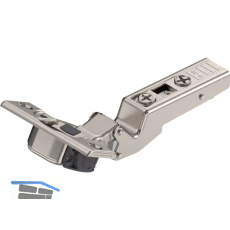BLUM CLIP top BLUMOTION Winkelscharnier -45� III, max. aufschlagend, Schrauben