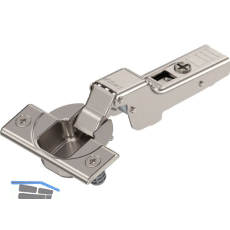 BLUM CLIP top M�bel Scharnier 110�,9,5mm gekr�pft mit Feder, Einpressen