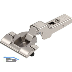 BLUM CLIP top M�bel Scharnier 110�, 9,5mm gekr�pft ohne Feder, INSERTA
