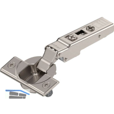 BLUM CLIP top Spezial Scharnier 110�, gerade ohne Feder, Einpressen