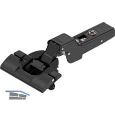 BLUM CLIP top BLUMOTION ONYX M�bel Scharnier 110�, 9,5mm gekr�pft Feder,INSERTA