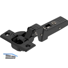 BLUM CLIP top BLUMOTION ONYX Profilt�rscharnier 95�, 9,5mm gekr�pft, Schrauben