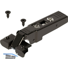 BLUM CLIP top ONYX Alurahmenscharnier 95�, gerade mit Feder, Schrauben