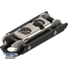 BLUM CLIP ONYX Exzenter Montageplatte gerade, Stahl, Schrauben, Distanz 0 mm