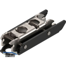BLUM CLIP ONYX Exzenter Montageplatte gerade, Stahl, Schrauben, Distanz 3 mm