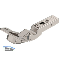 BLUM CLIP top Winkelscharnier -45� III, max. aufschlagend ohne Feder, Schrauben