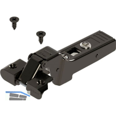 BLUM CLIP top�ONYX Alurahmenscharnier 95�, 9,5 mm gekr�pft mit Feder, Schrauben