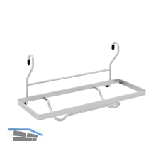 Papierrollenhalter 325 x 180 x 152 mm, Edelstahl Effekt