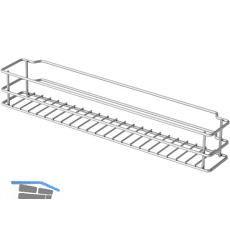 VS SUB Side Ablage-Set Classic 90� KB 150 mm Silber
