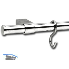 Relingrohr-Set, L�nge 596 mm, Stahl Edelstahl Effekt