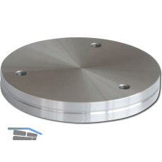 Glasadapter Barkonsole Irland 90 x 12 mm Edelstahl geb�rstet