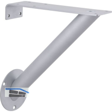 Konsole RAK schr�g � 30 mm, H�he 220 mm, Tiefe 210 mm, Stahl alufarbig