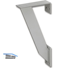 Konsole RAB schr�g 50 x 10 mm, H�he 322,5 mm, Tiefe 154 mm, Aluminium eloxiert