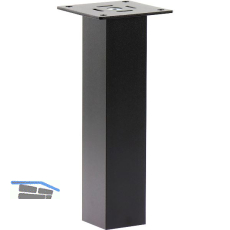 Barkonsole Capri 50 x 50 x 230 mm gerade Aluminium schwarz