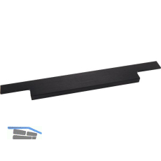 Griffleiste TRIM L�nge 395 mm, Aluminium schwarz matt