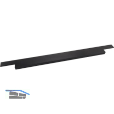 Griffleiste TRIM L�nge 895 mm, Aluminium schwarz matt