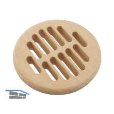 L�ftungsrosette rund 83 mm Buche roh