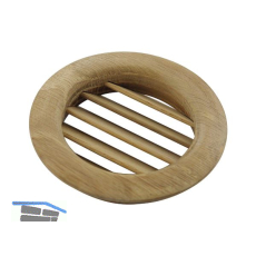 L�ftungsrosette rund 112 mm Eiche roh
