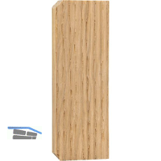 Endkappen Holz C-Profil, Eiche roh