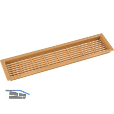 L�ftungsgitter 228 x 69 mm Kunststoff Beige
