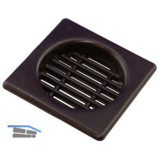 L�ftungsgitter � 36 mm/43 x 43 mm Kunststoff Braun