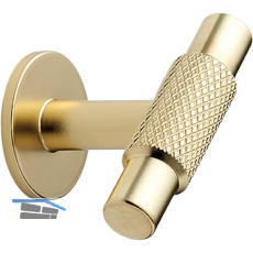 Knopf Manor � 14 mm, Tiefe 39 mm, Zinkdruckguss gold