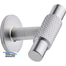 Knopf Manor � 14 mm, Tiefe 39 mm, Edelstahl Effekt