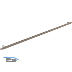 Griff Manor L � 14 mm, LA 640 mm, Breite 694 mm, Aluminium/ZN Edelstahl Effekt