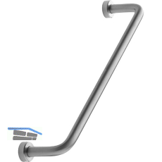 Griff Lounge � 7 mm, LA 160 mm, Breite 174 mm, Edelstahl geschliffen