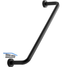 Griff Lounge � 7 mm, LA 160 mm, Breite 174 mm, Zinkdruckguss schwarz matt