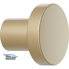 Knopf Dot � 30 mm, Tiefe 26 mm, Messing geb�rstet