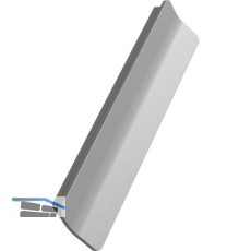 Griff Leaf LA 160 mm, Breite 200 mm, Zinkdruckguss Edelstahl Effekt