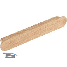 Griff Tuba LA 128 mm, Breite 156 mm, Eiche roh